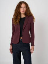 Load image into Gallery viewer, Repeat - Modal-Cotton French Terry Sweatshirt Blazer in Lava
