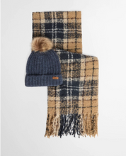 Load image into Gallery viewer, Barbour - Saltburn Beanie &amp; Tartan Scarf Gift Set
