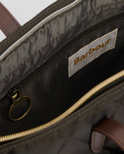 Load image into Gallery viewer, Barbour - Quilted Tote Bag in Olive
