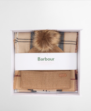 Load image into Gallery viewer, Barbour - Dover Beanie &amp; Hailes Scarf Gift Set
