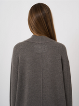 Load image into Gallery viewer, Repeat - Wool-Cashmere Terry Knit Sweater With Mock Neck in Grey
