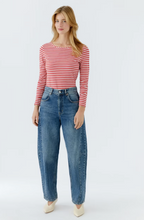Load image into Gallery viewer, Oui - SUMIKO Long-sleeved shirt - rose red
