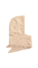 Load image into Gallery viewer, Yaya - Knitted hooded scarf with ribbed texture
