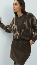Load image into Gallery viewer, Yaya - Knitted cardigan with pattern and batwing sleeves
