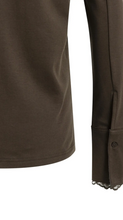Load image into Gallery viewer, Yaya - Jersey top with lace cuffs
