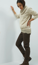 Load image into Gallery viewer, Yaya - Sweater with detachable turtleneck collar
