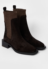Load image into Gallery viewer, Ps Paul Smith - Women&#39;s Dark Brown Suede &#39;Matola&#39; Boots
