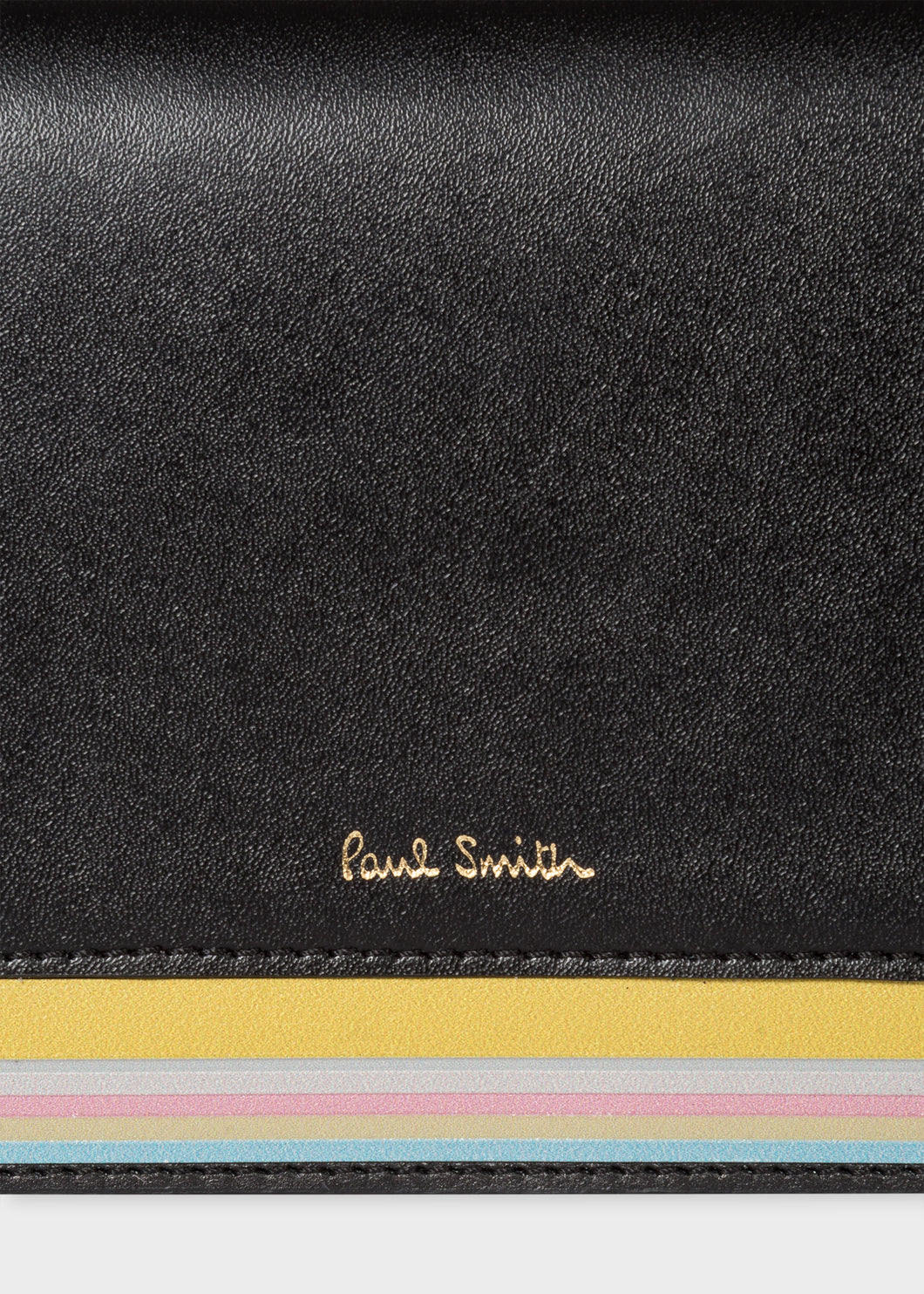 Ps Paul Smith - 'Signature Stripe' Tri-Fold Purse