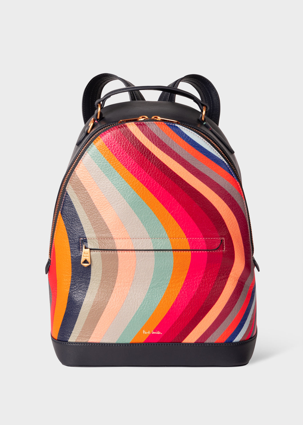 Ps Paul Smith - Swirl Leather Backpack
