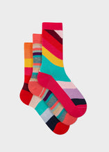 Load image into Gallery viewer, Ps Paul Smith - Women&#39;s &#39;Swirl&#39; Socks Three Pack
