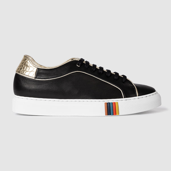 Ps By Paul Smith - Black Leather Trainer