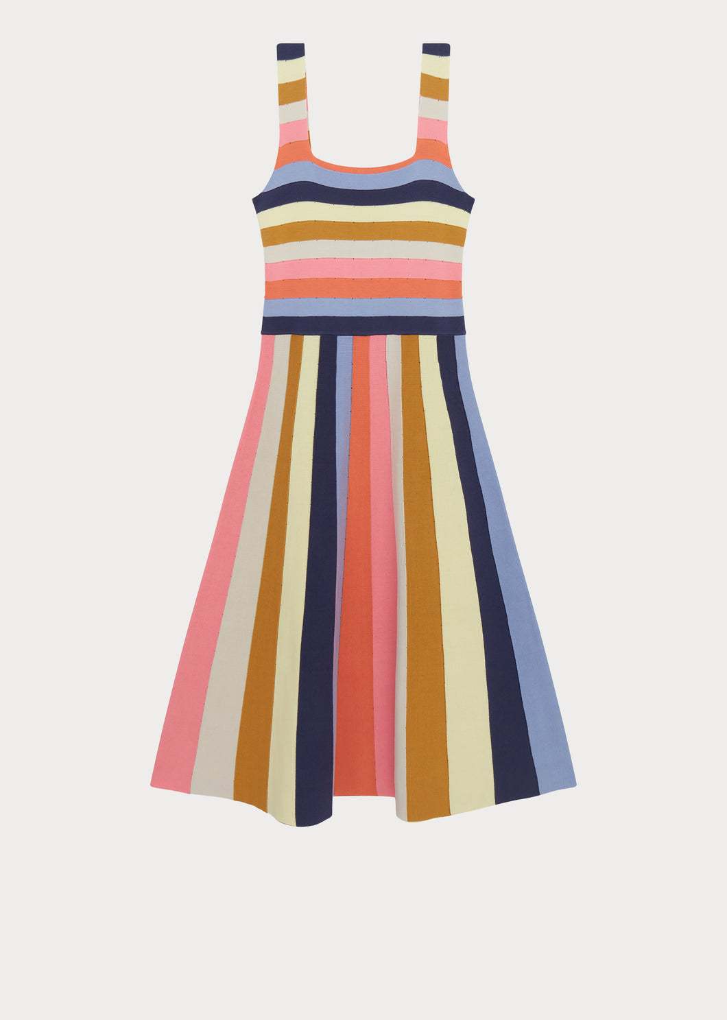 Ps Paul Smith - Sriped Knitted Dress