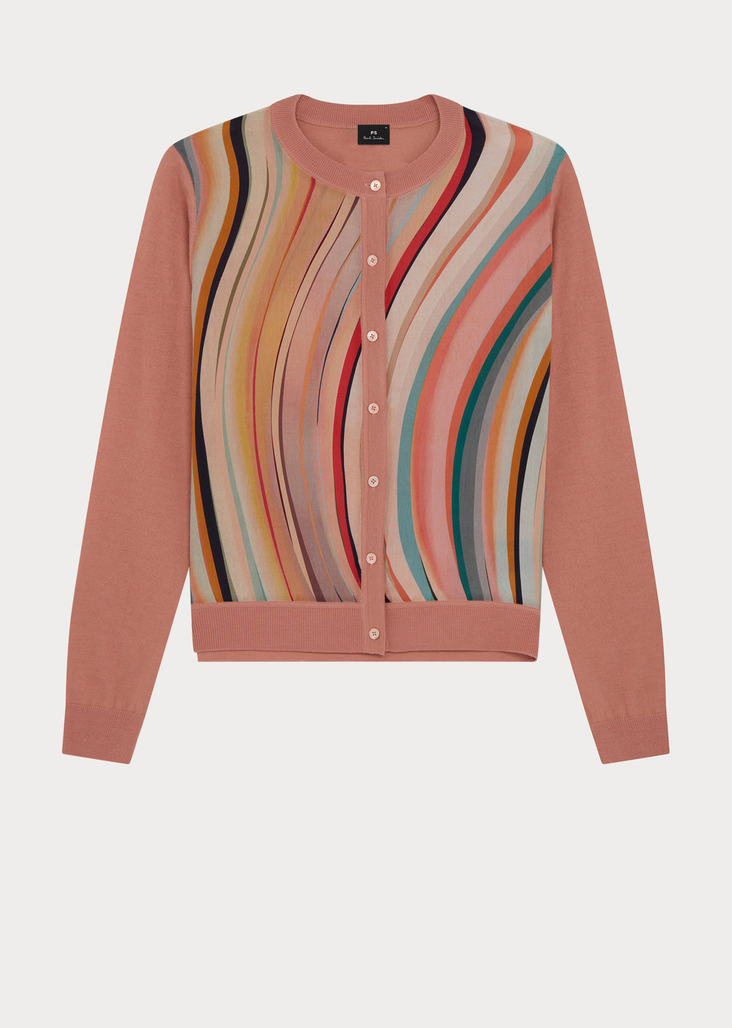 Ps Paul Smith - Knitted Swirl Cardigan