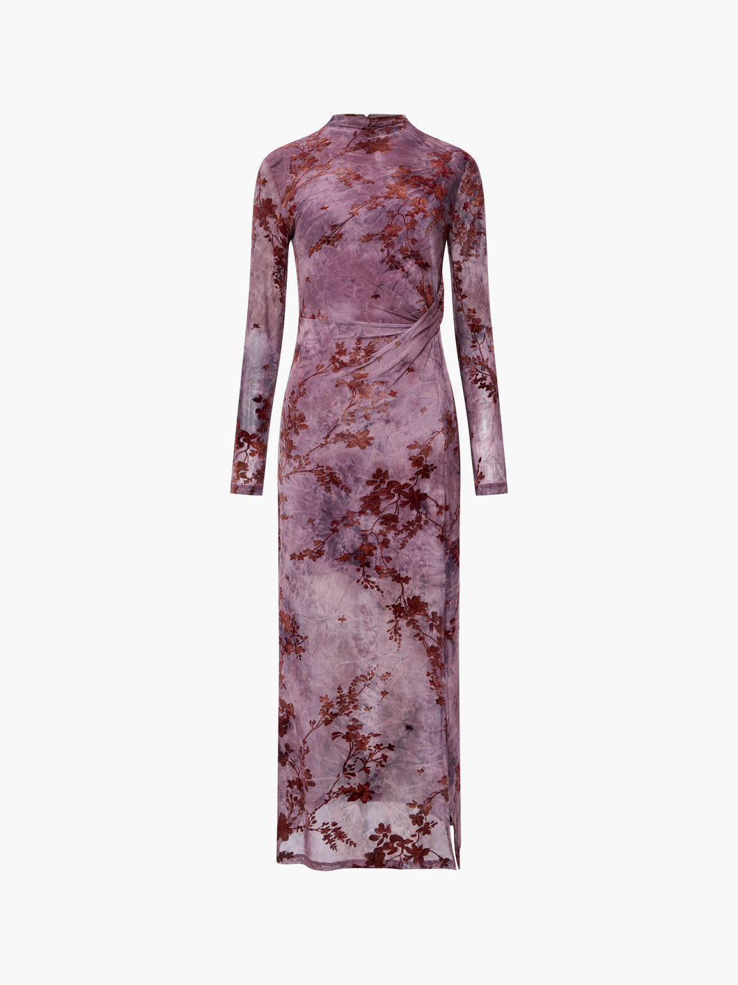 French Connection - Kenny Mesh Longsleeve Dress