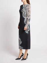 Load image into Gallery viewer, French Connection - Celeste Shuri Mesh Midi Dress
