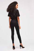 Load image into Gallery viewer, For All Mankind - Aubrey Slim Illusion Luxe Jean in Gravity Black
