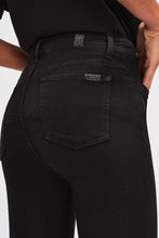 Load image into Gallery viewer, For All Mankind - Aubrey Slim Illusion Luxe Jean in Gravity Black
