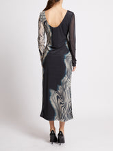 Load image into Gallery viewer, French Connection - Celeste Shuri Mesh Midi Dress
