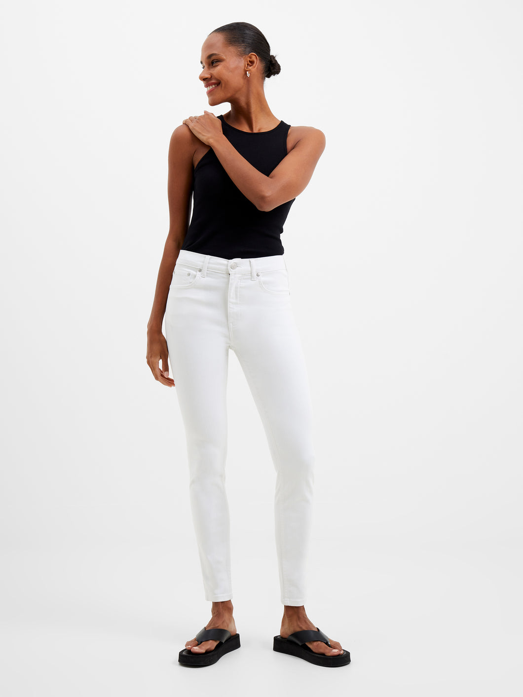 French Connection - Rebound Jean in Off White