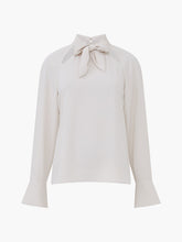 Load image into Gallery viewer, French Connection - Carmen Crepe Tie Blouse
