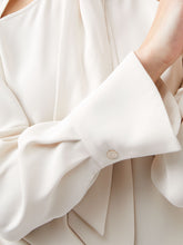 Load image into Gallery viewer, French Connection - Carmen Crepe Tie Blouse
