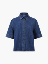 Load image into Gallery viewer, French Connection - Finley Denim Short Sleeve Shirt
