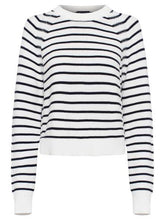 Load image into Gallery viewer, French Connection - Lillie Mozart Striped Crewneck Jumper
