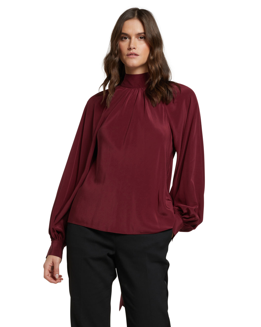 Ted Baker - Robbiey Blouse in Wine