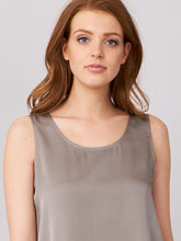 Load image into Gallery viewer, Repeat - Silk Tank Top in Khaki
