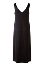 Load image into Gallery viewer, Oui - Midi Length Dress in Black
