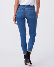 Load image into Gallery viewer, Paige Denim Hoxton Ripped Chewed Hem Ankle Skinny Jeans
