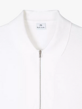 Load image into Gallery viewer, Ps Paul Smith - Women&#39;s White Cotton Zebra Logo Polo Dress
