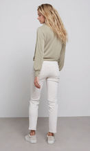 Load image into Gallery viewer, Yaya - Colored denim with straight leg 4 pocket style and zip fly - Overcast Green
