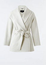 Load image into Gallery viewer, Mackage - Tyra Double Face Wool Robe Jacket in Cream
