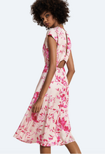 Load image into Gallery viewer, Riani - Watercolour Flower Printed Viscose Dress
