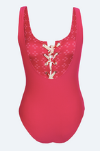 Load image into Gallery viewer, Riani - Cerise Swimsuit with Lacing
